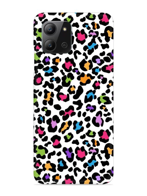 Seamless Leopard Pattern Snap Case for Infinix Hot 11 (2022)