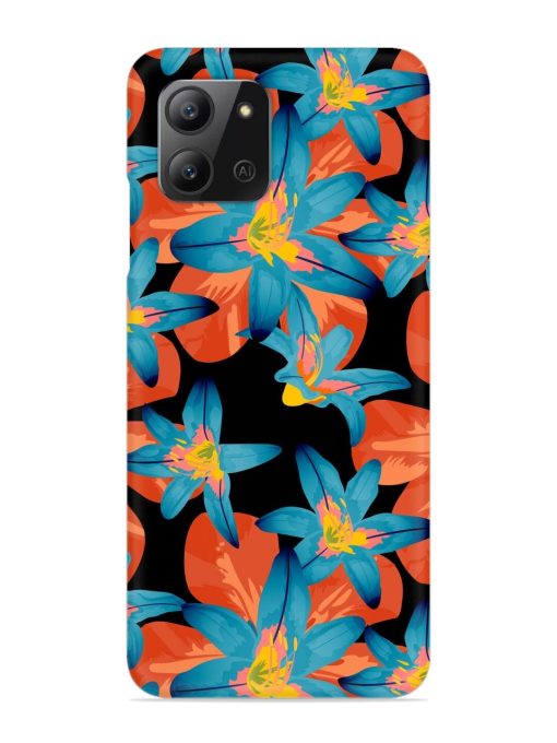 Philippine Flowers Seamless Snap Case for Infinix Hot 11 (2022) Zapvi