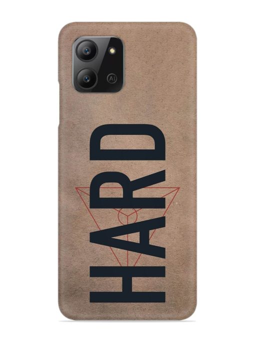 Hard Typo Snap Case for Infinix Hot 11 (2022) Zapvi