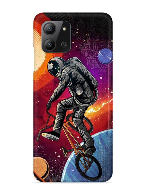 Super Eclipse Bmx Bike Snap Case for Infinix Hot 11 (2022) Zapvi