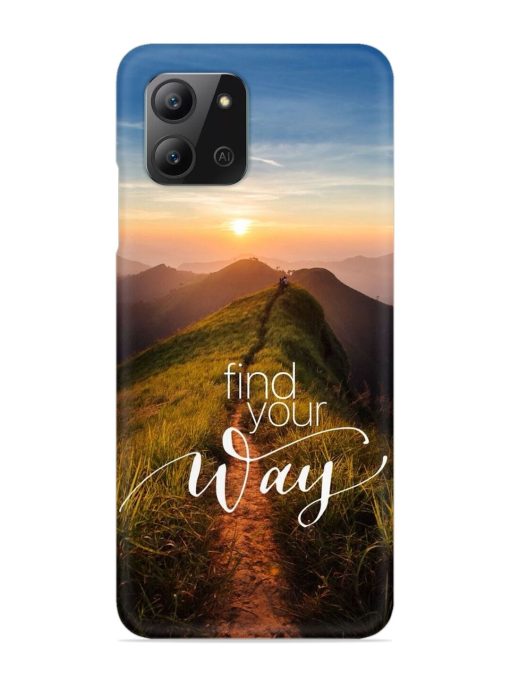 Find Your Way Snap Case for Infinix Hot 11 (2022) Zapvi