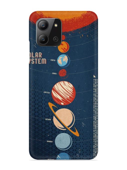 Solar System Vector Snap Case for Infinix Hot 11 (2022)