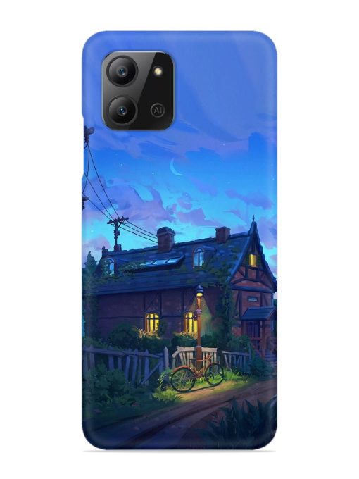 Beautiful Village House Snap Case for Infinix Hot 11 (2022) Zapvi