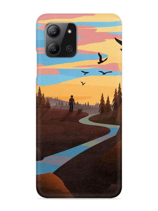 Natural Landscape Art Snap Case for Infinix Hot 11 (2022) Zapvi