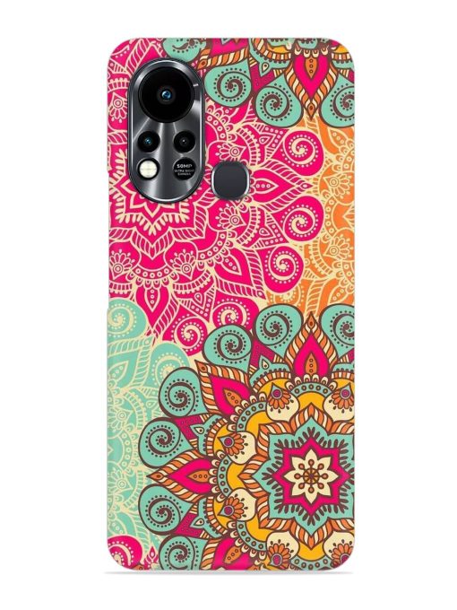 Mandala Seamless Snap Case for Infinix Hot 11S Zapvi