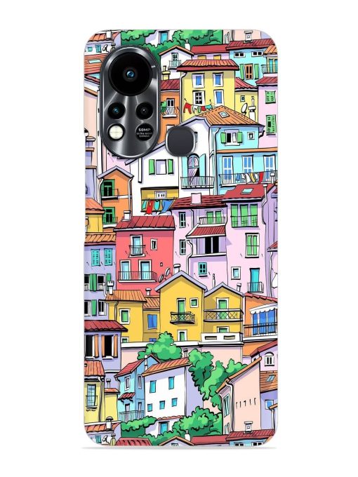 Europe Old Town Snap Case for Infinix Hot 11S Zapvi