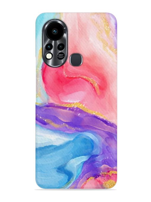 Watercolor Gradient Snap Case for Infinix Hot 11S Zapvi