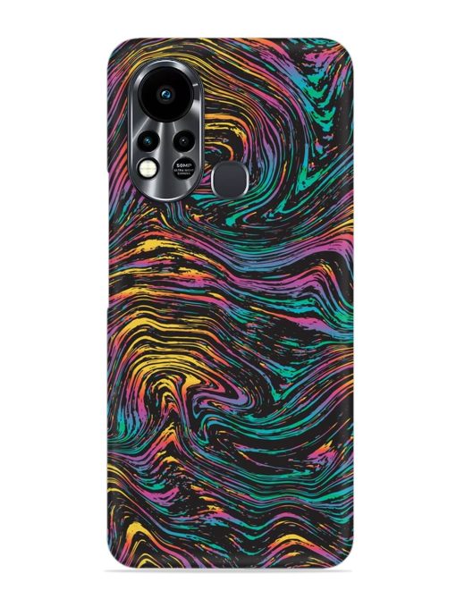 Abstract Liquid Colors Snap Case for Infinix Hot 11S Zapvi