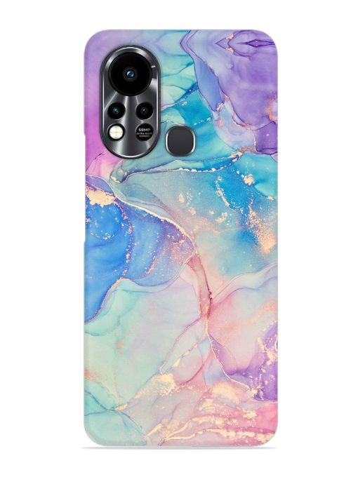 Alcohol Ink Colors Snap Case for Infinix Hot 11S