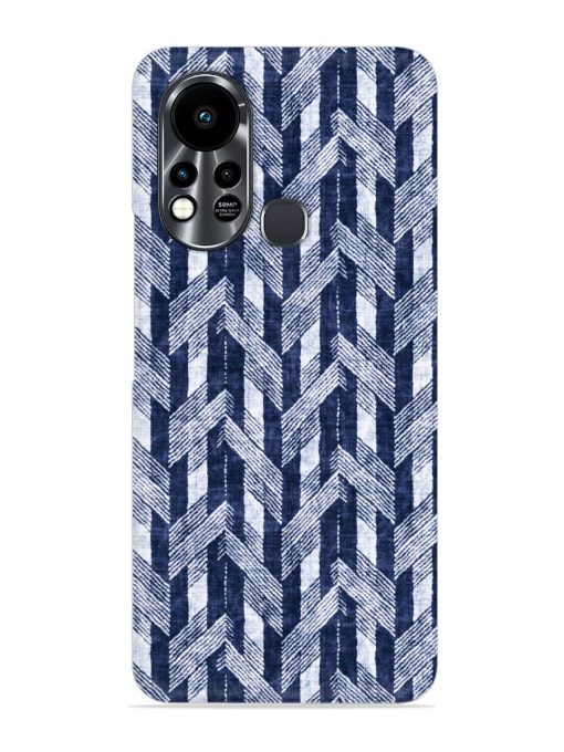 Abstract Herringbone Motif Snap Case for Infinix Hot 11S Zapvi