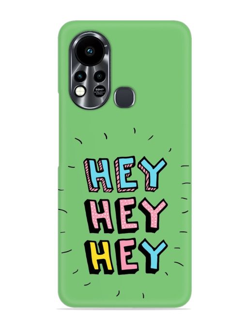 Hey Vector Cartoon Snap Case for Infinix Hot 11S