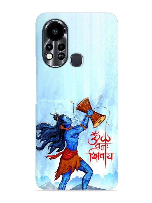 Illustration Lord Shiva Snap Case for Infinix Hot 11S Zapvi