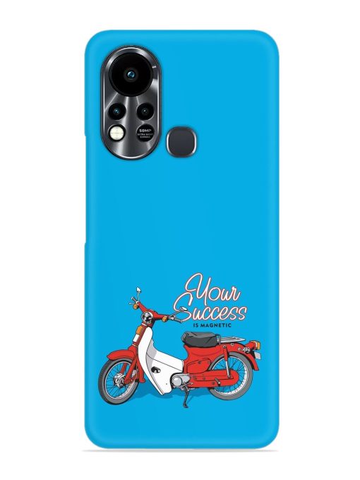 Motorcycles Image Vector Snap Case for Infinix Hot 11S Zapvi