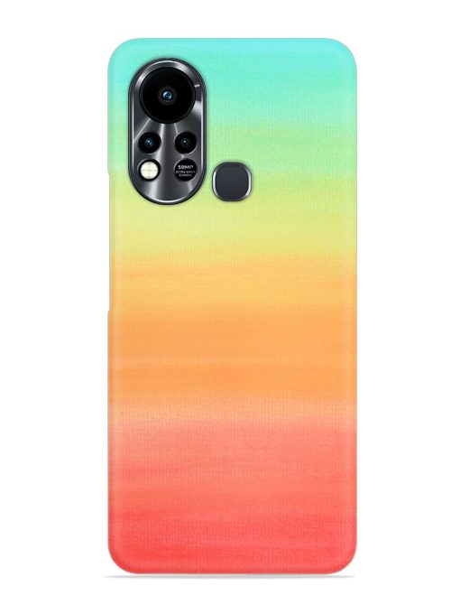 Background Sky Watercolor Snap Case for Infinix Hot 11S