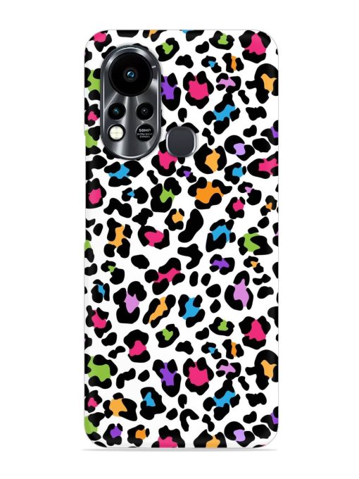 Seamless Leopard Pattern Snap Case for Infinix Hot 11S Zapvi