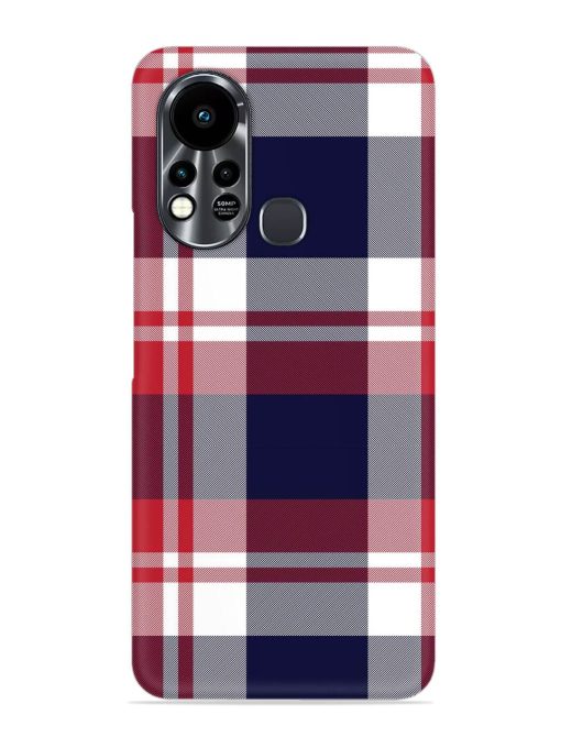 Classic Plaid Tartan Snap Case for Infinix Hot 11S