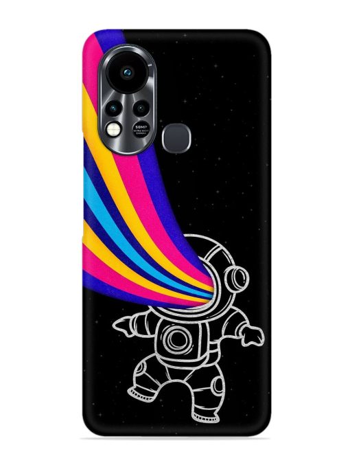 Astronaut Snap Case for Infinix Hot 11S Zapvi