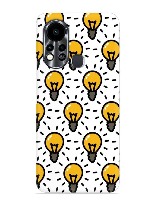 Light Bulb Seamless Snap Case for Infinix Hot 11S