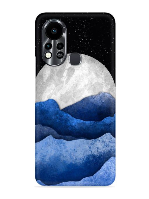 Full Moon Mountain Vector Snap Case for Infinix Hot 11S Zapvi