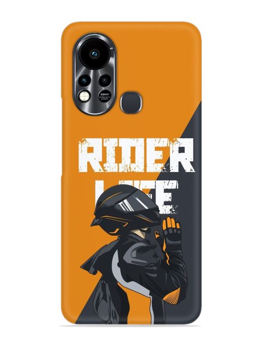 Rider Life Snap Case for Infinix Hot 11S Zapvi