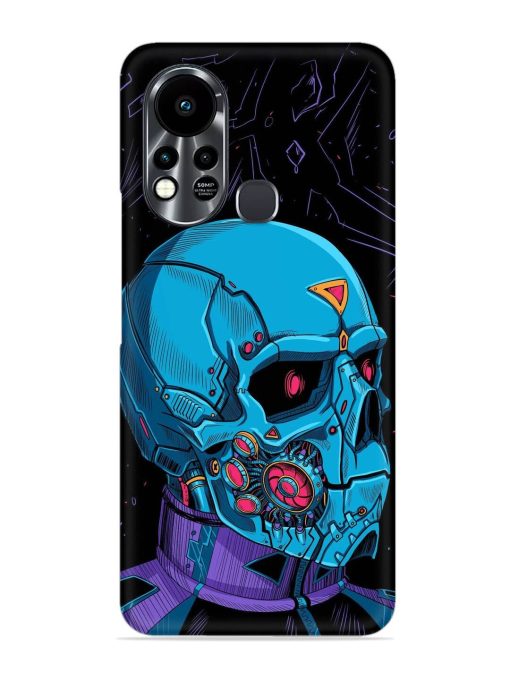 Skull Robo Vector Snap Case for Infinix Hot 11S