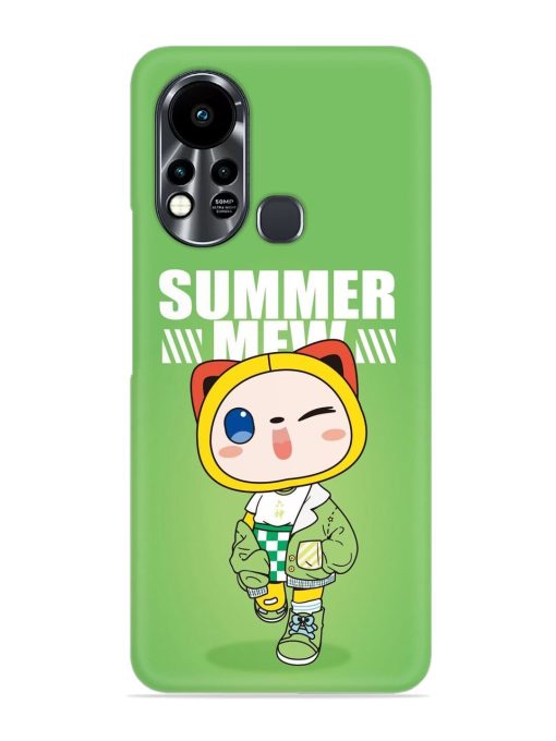 Summer Mew Snap Case for Infinix Hot 11S