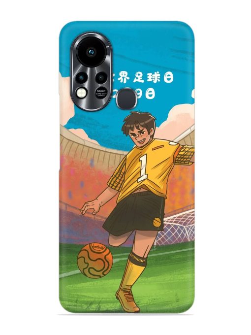 Soccer Kick Snap Case for Infinix Hot 11S