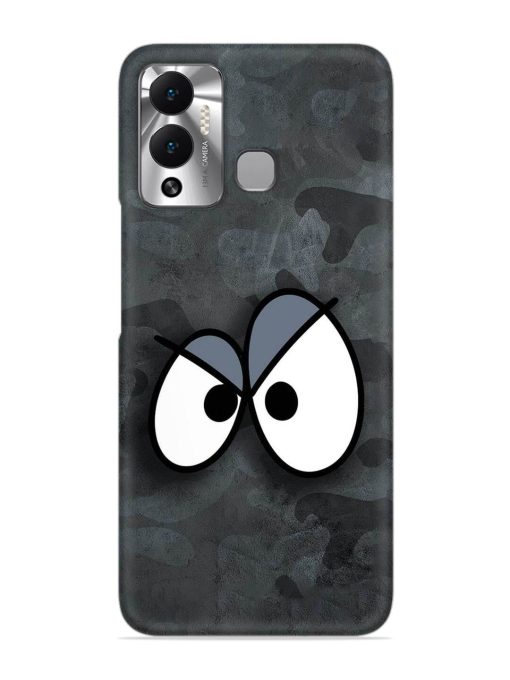 Big Eyes Night Mode Snap Case for Infinix Hot 12 Play Zapvi