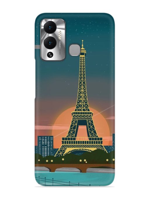 Scenery Architecture France Paris Snap Case for Infinix Hot 12 Play Zapvi