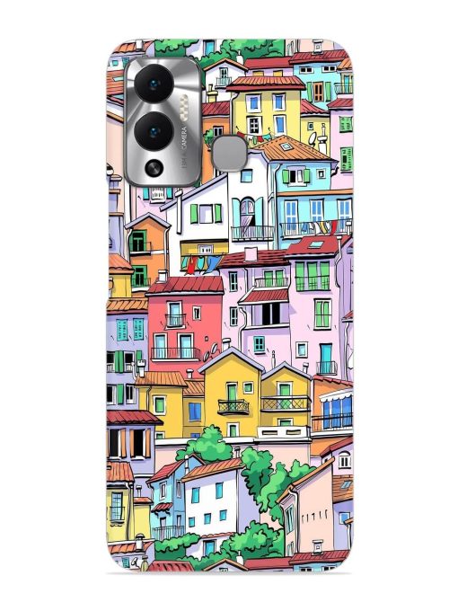 Europe Old Town Snap Case for Infinix Hot 12 Play Zapvi