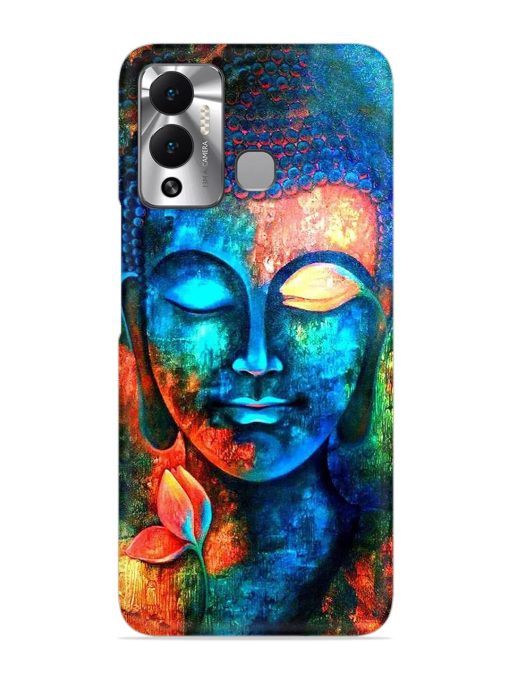 Buddha Painting Snap Case for Infinix Hot 12 Play Zapvi