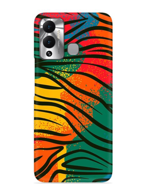 Bright Colorful Snap Case for Infinix Hot 12 Play Zapvi