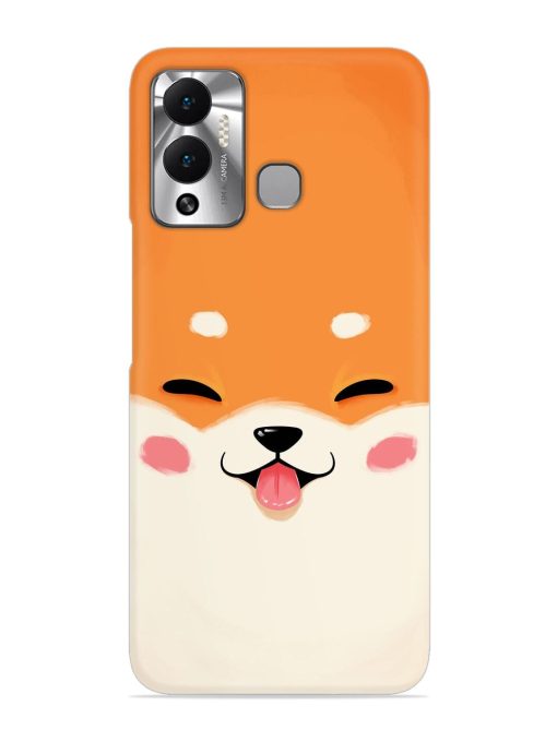 Happy Cat Art Snap Case for Infinix Hot 12 Play Zapvi