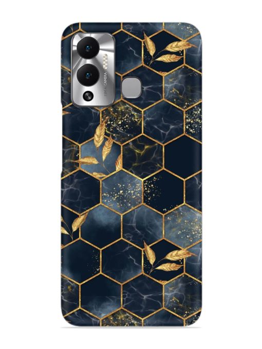 Marble Hexagon Seamless Snap Case for Infinix Hot 12 Play