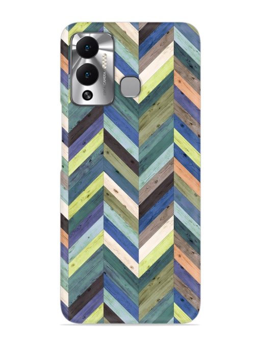 Chevron Random Color Snap Case for Infinix Hot 12 Play