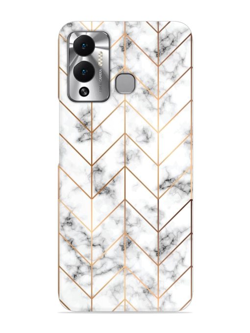 Vector Marble Texture Snap Case for Infinix Hot 12 Play