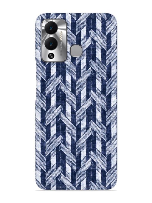 Abstract Herringbone Motif Snap Case for Infinix Hot 12 Play