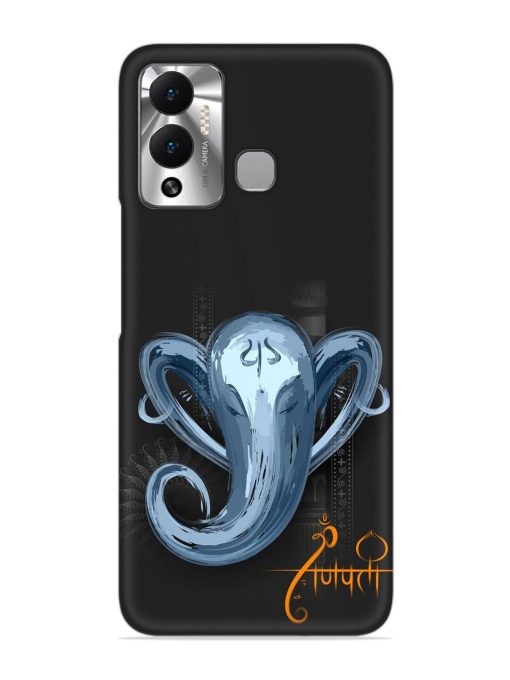 Illustration Lord Ganpati Snap Case for Infinix Hot 12 Play Zapvi