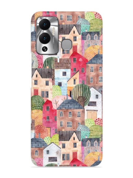 Abstract Seamless Pattern Snap Case for Infinix Hot 12 Play