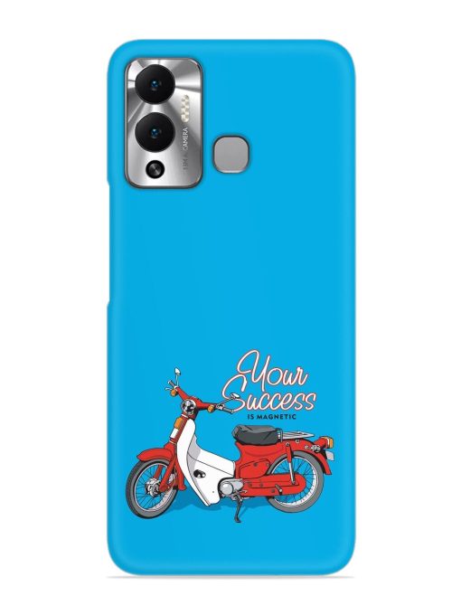 Motorcycles Image Vector Snap Case for Infinix Hot 12 Play Zapvi