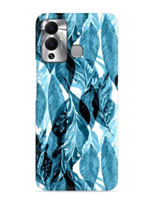 Leaves Pattern Jungle Snap Case for Infinix Hot 12 Play