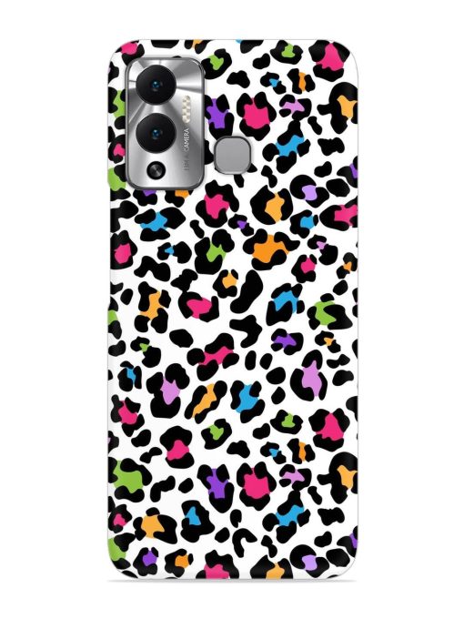 Seamless Leopard Pattern Snap Case for Infinix Hot 12 Play Zapvi