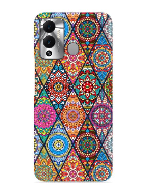 Seamless Tile Pattern Snap Case for Infinix Hot 12 Play Zapvi