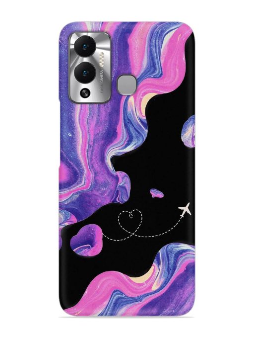 Glitter Art Snap Case for Infinix Hot 12 Play Zapvi