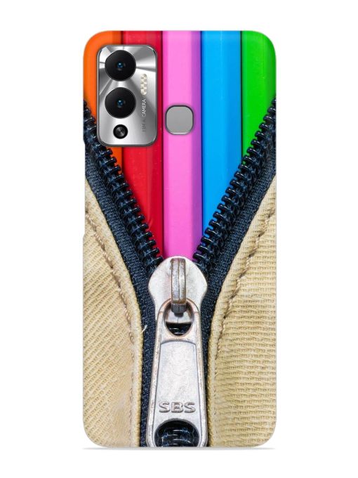 Zip In Color Snap Case for Infinix Hot 12 Play