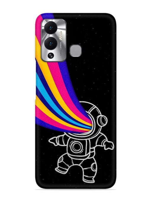 Astronaut Snap Case for Infinix Hot 12 Play Zapvi