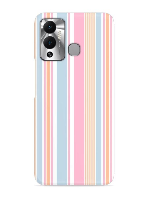 Stripe Seamless Pattern Snap Case for Infinix Hot 12 Play Zapvi