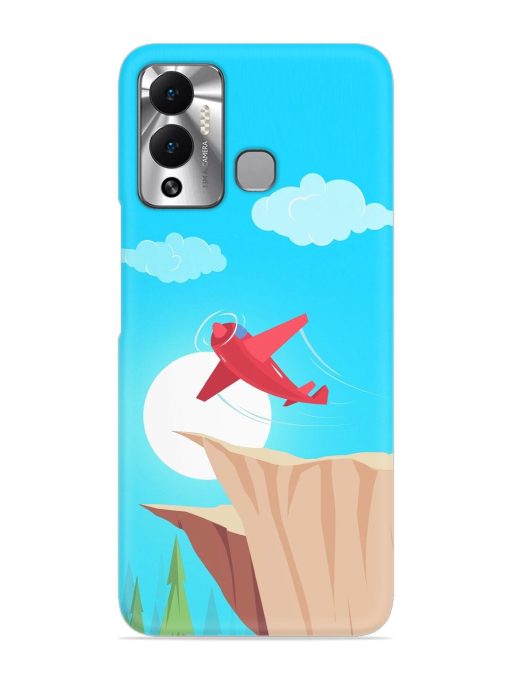 Small Planes In Flight Snap Case for Infinix Hot 12 Play