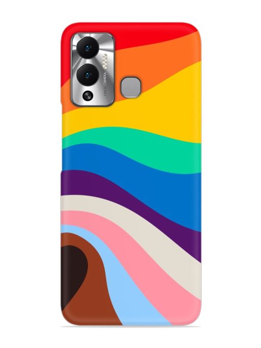 Minimal Pride Art Snap Case for Infinix Hot 12 Play