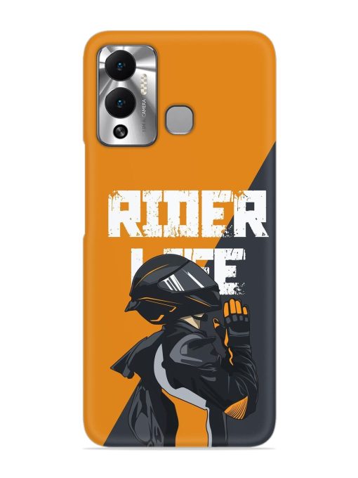 Rider Life Snap Case for Infinix Hot 12 Play Zapvi